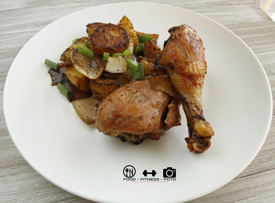 Baked Chicken & Roasted&nbsp;Potatoes