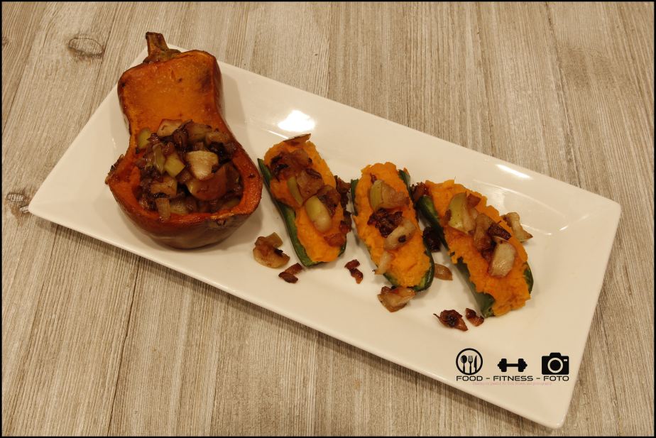 Meatless Monday: Sweet Potato Stuffed Jalapeños and Roasted Honeynut&nbsp;Squash